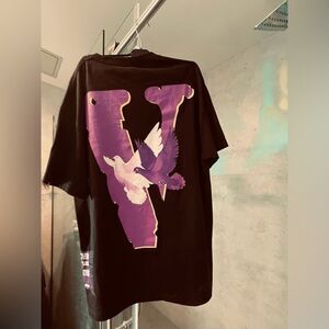 VLONE Shirt - Nav - XL - Black and Red - Concert Merch - Vintage shirt